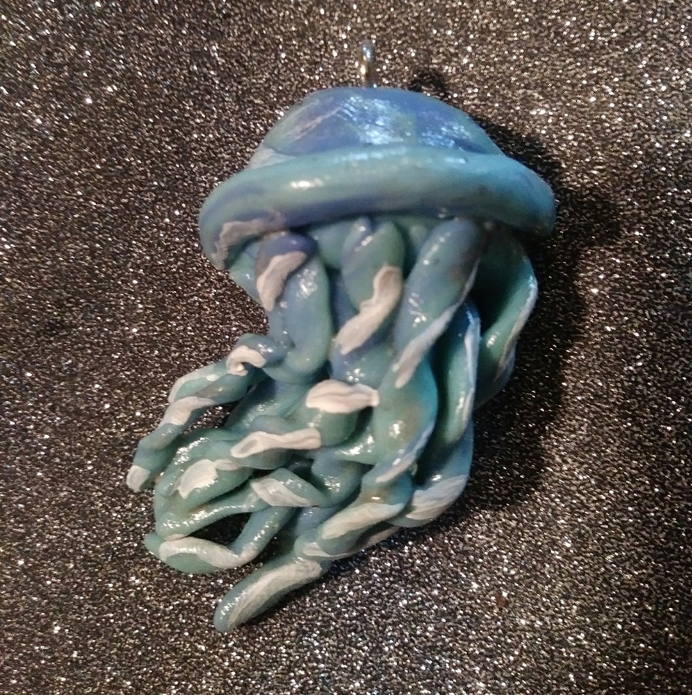 Jellyfish necklace